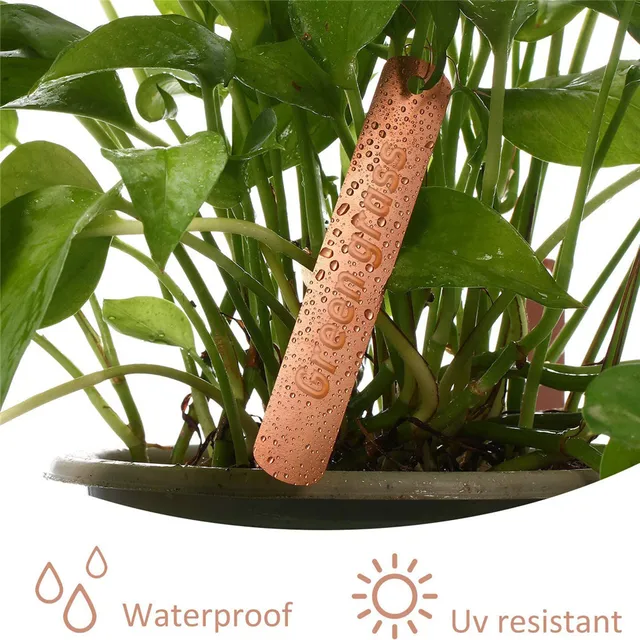 10Db Réz Növényi Címkék Hosszú Rézkerti Újrafelhasználható Növényfák Címkéi Kertészeti Növényekhez - Image 5