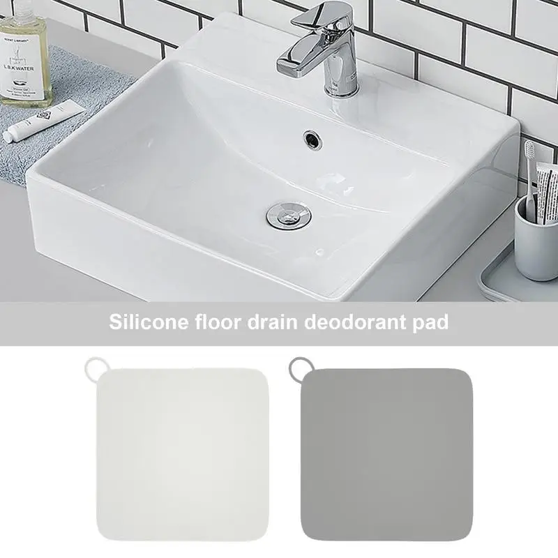 

Silicone Floor Drain Cover Anti Clogging OdorResistant Pipe Sealing Hair Stopper Bathtub Pool Shower Sink Strainer Pad Accessory