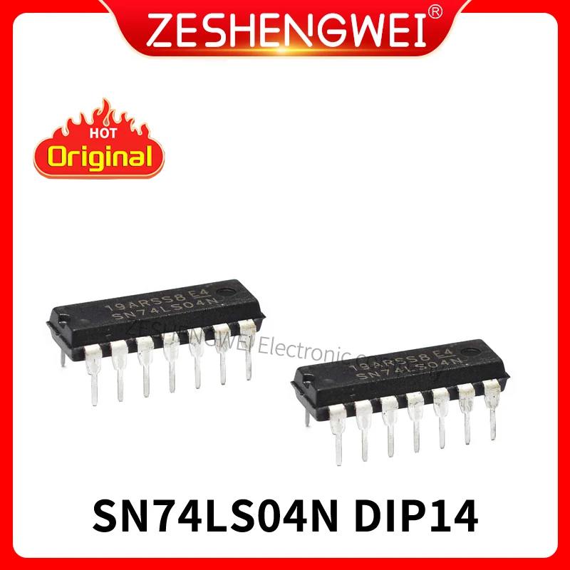 

10PCS SN74LS04N DIP14 74LS04N 74LS04 SN74LS04 DIP Integrated IC