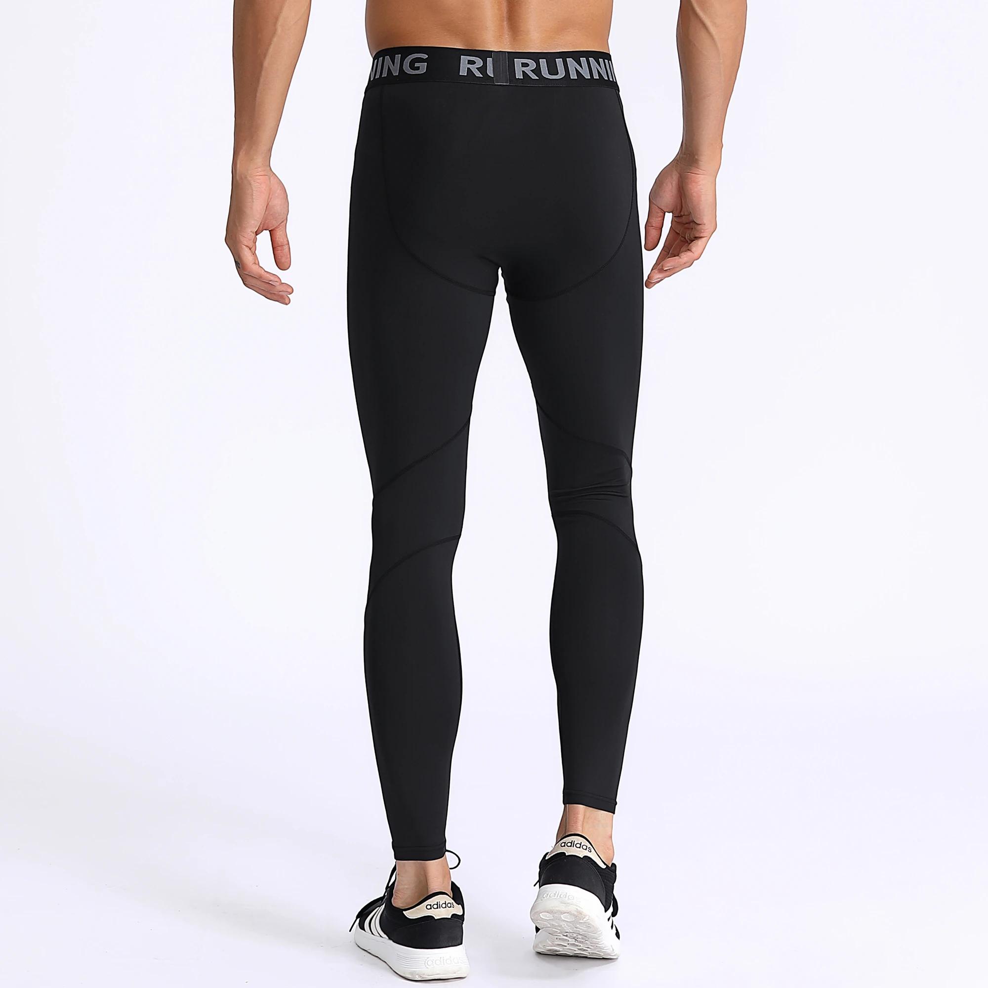 Men Running Pants Leggings Work Out Sport Fitness Gym Yoga Basketball Cycling Tights Underwear Clothing Reflective Quick Drying