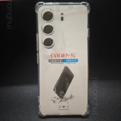 Clear Soft TPU Silicone Transparent Phone Case - Ultra Slim Back Cover for Tecno Camon 40 Pro 5G (4JFS TM01)