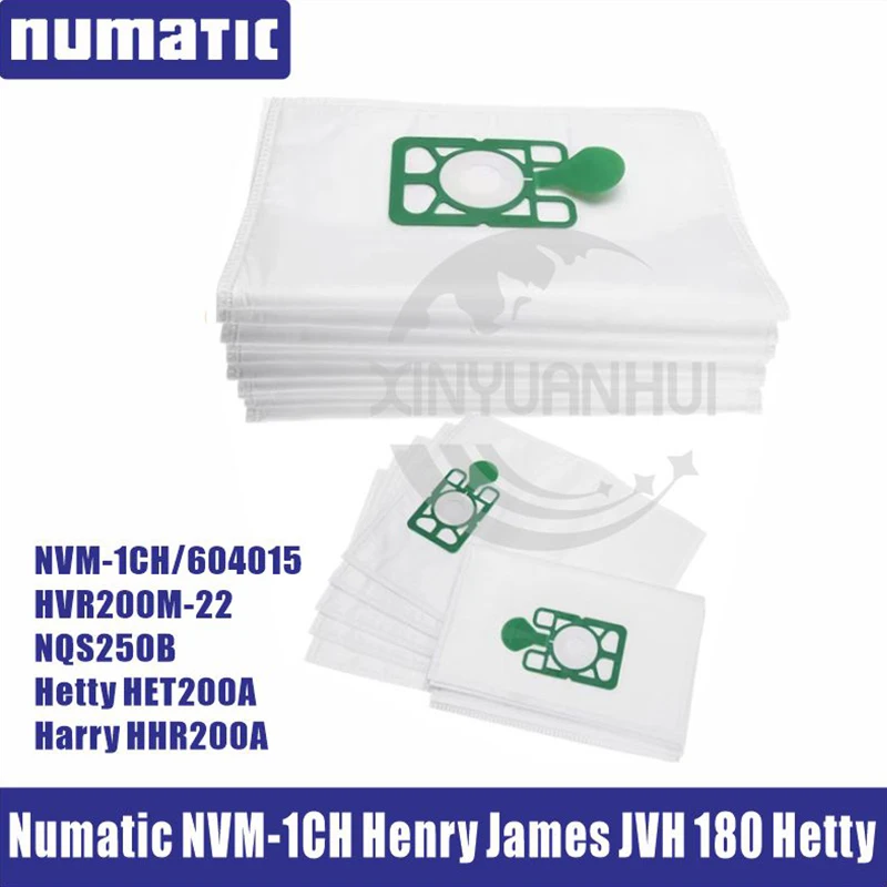 VacuumCleanerBagsHEPAFilterDustBagReplacementforNumaticHVR200