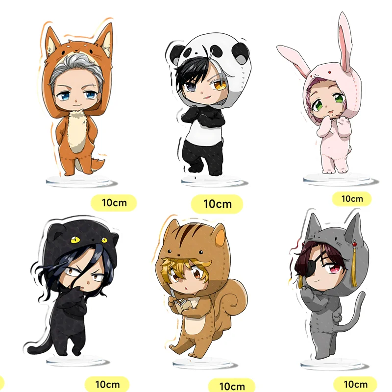 10cm WIND BREAKER Animal series acrylic big stand brand