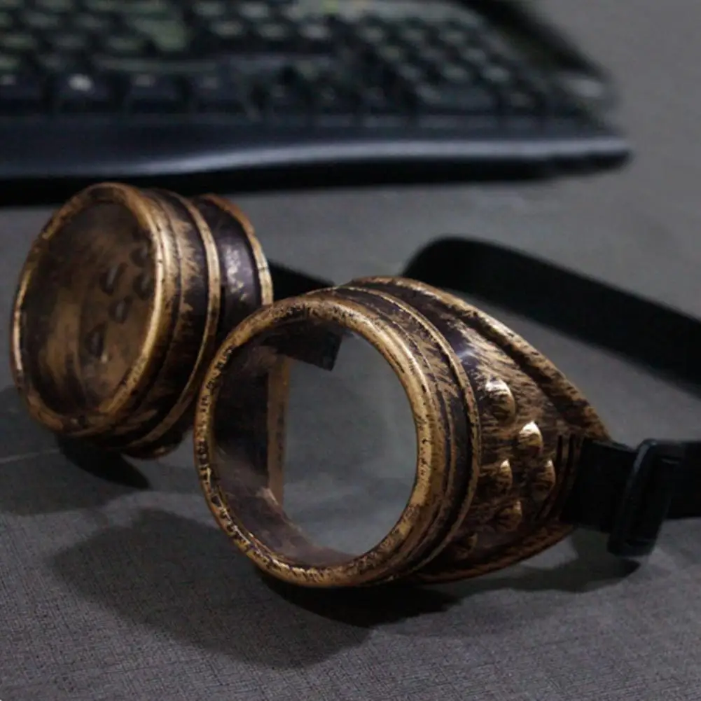 Retro Steampunk Party Goggles - Punk Glasses Cosplay Accessories