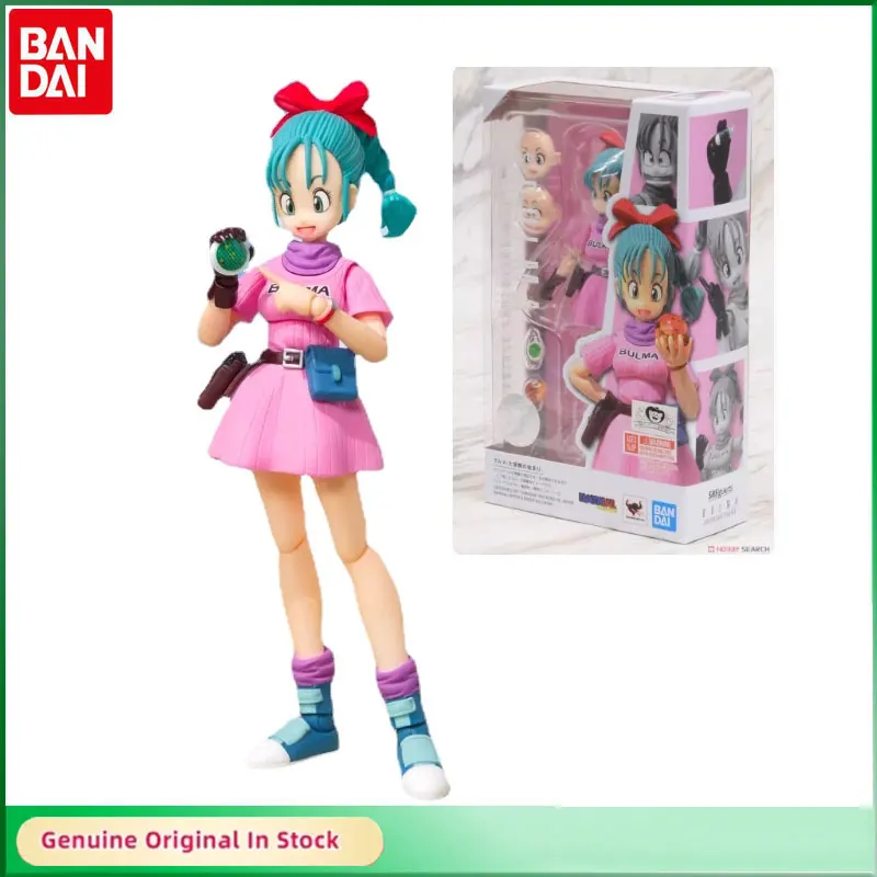 Оригинальная фигурка BANDAI S.H. Фигуртс Драконий жемчуг, аниме «Advance Adventure of A Great Bulma», активный подарок для мальчиков