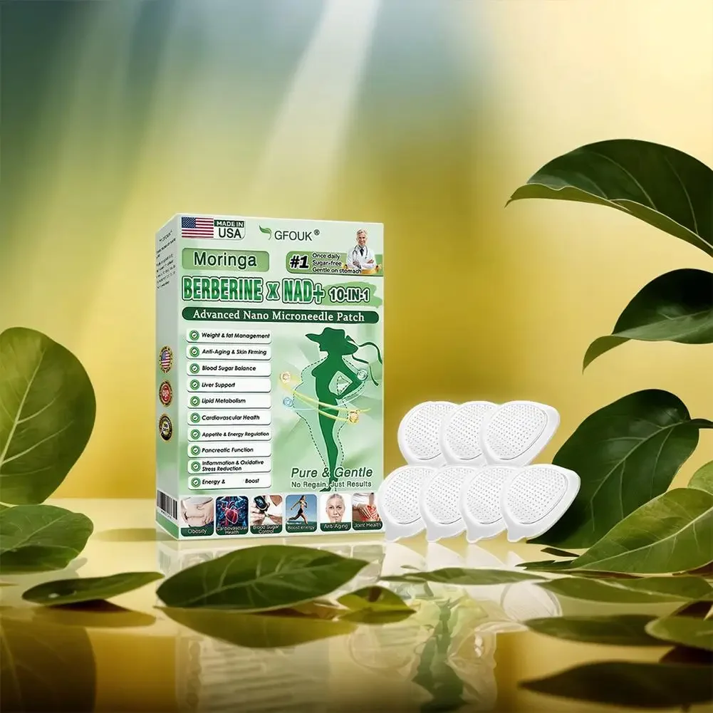 Patch amincissant nano microneedle berberine nad raffermissant corps_voghion.com
