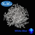 3mm White-Blue100pcs