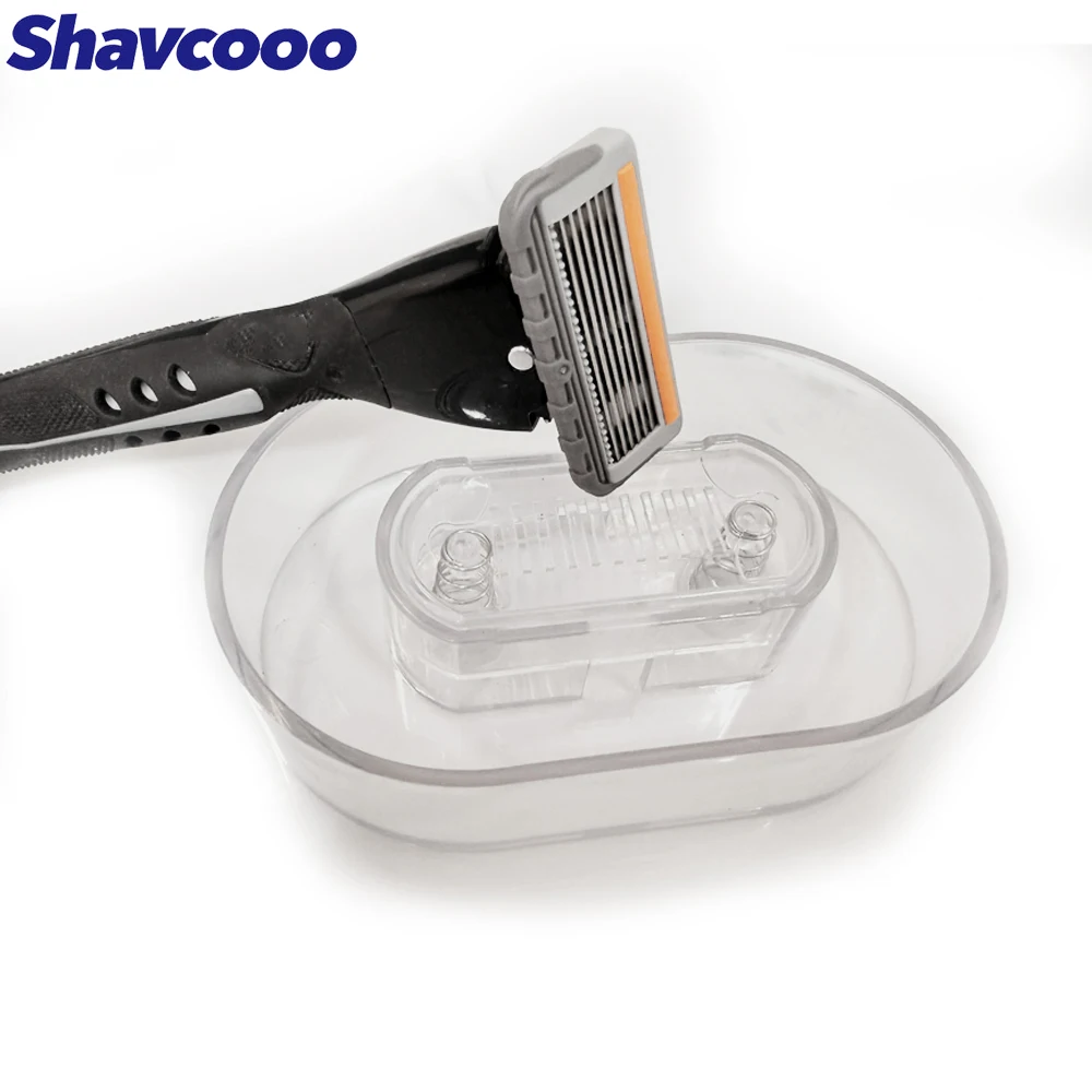 Shavcooo RW100 Cartridge Rinser Portable Cleaner Manual Pressing Razor Washer Innovative Shaver Accessories_voghion.com