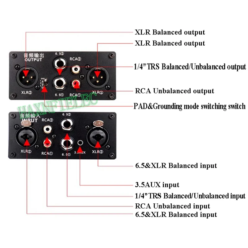 PRO X4 Multi-function Dual Channel Audio Signal Isolator Isolation Hum Eliminator Current Acoustic Noise Filter Remover