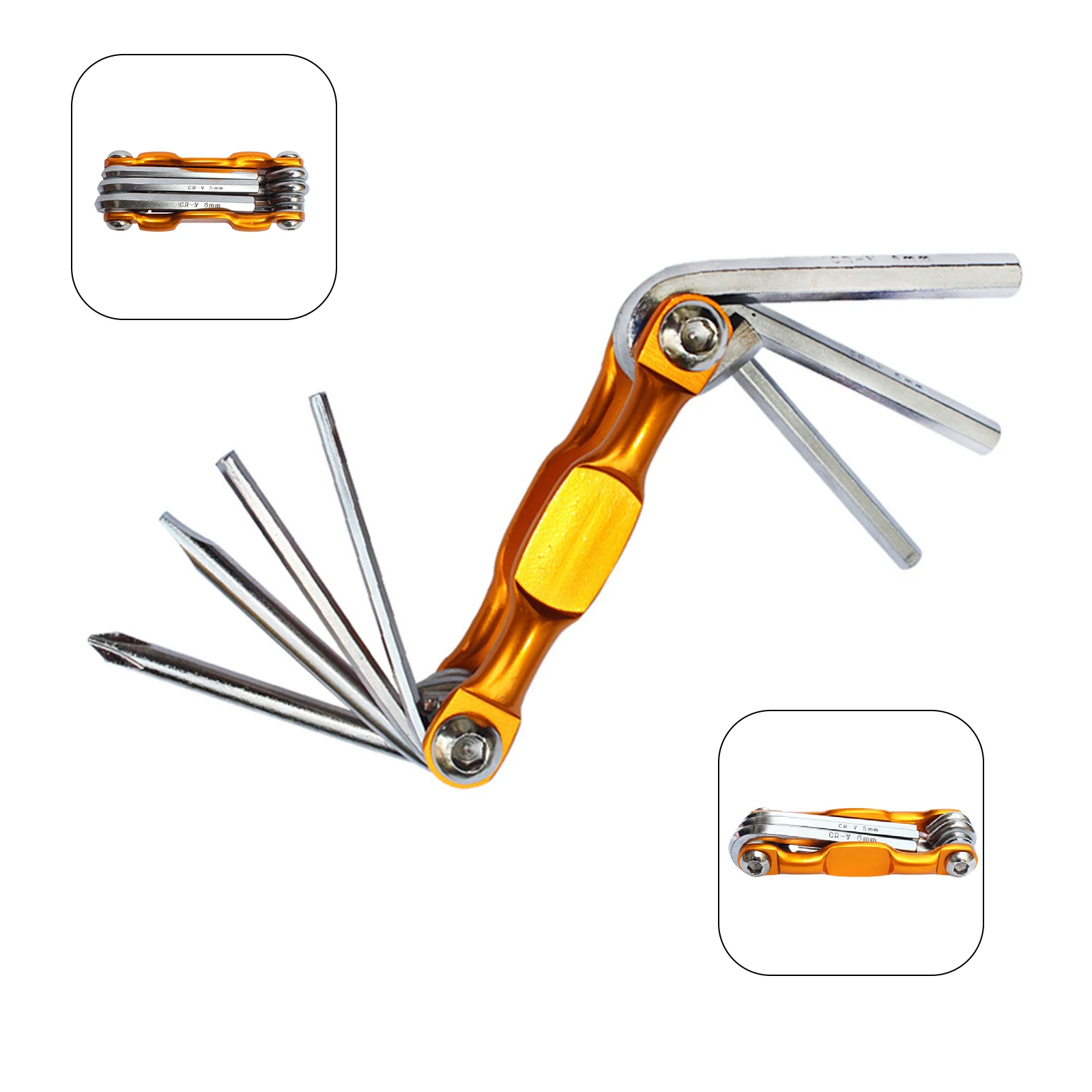 Mountain Bike Bicycle Multi Repair Tool Kit Lightweight Portable