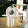 Drying Rack Clothes Laundry Sweater Dryer Hanging Mesh Clothing Foldable Net Flat Folding Racks Dry Indoor Socks Basket Cloth 2