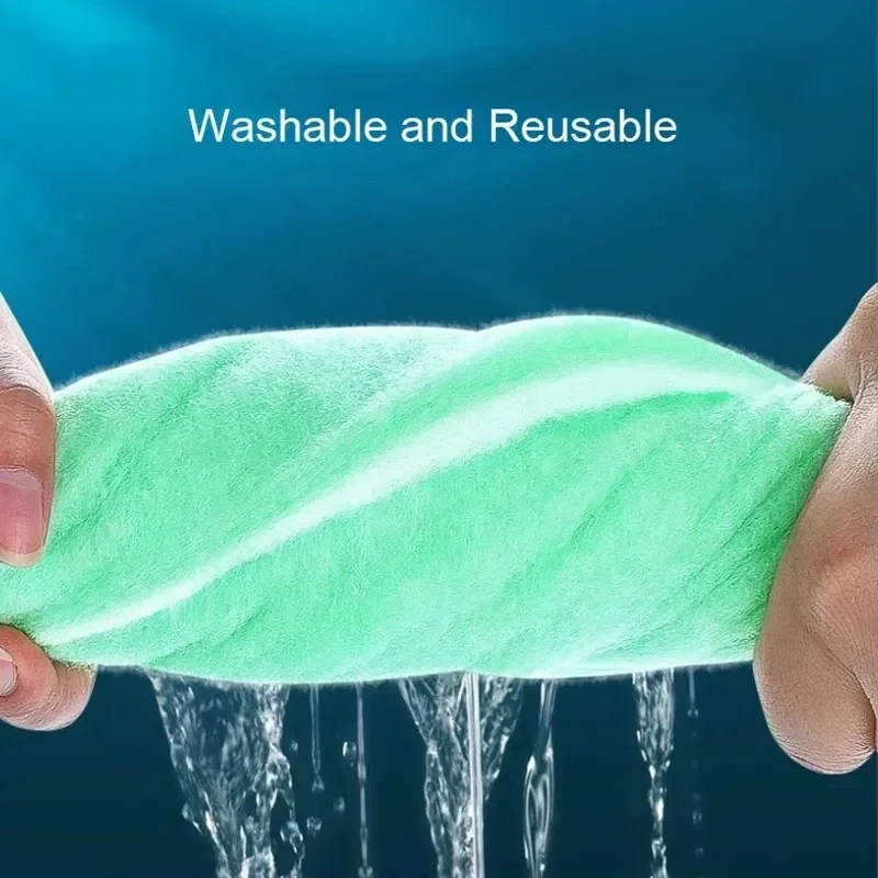 Practical Biochemical Aquarium Cotton Sponge Fish Tank Filtration Foam Green Spongs Aquarium Accessories Water Filter Cotton Mat 2