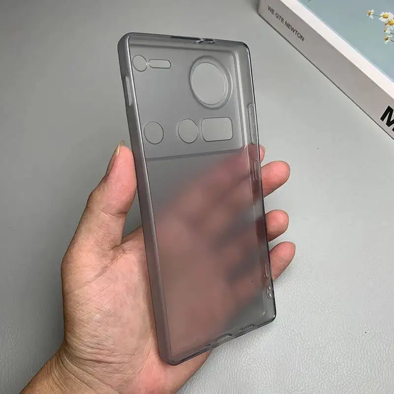 Magnetic Matte Transparent Soft Silicone Protective Case