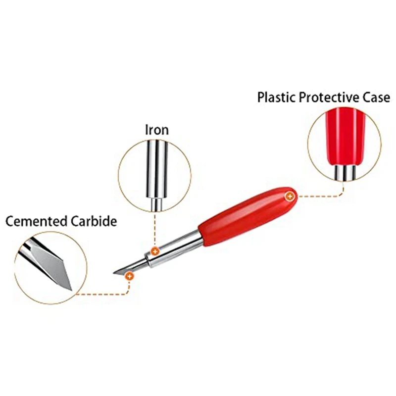 Deep Cut Blade And Housing Replacement For Cricut Maker, Explore Air 2 /  Air 3 Die Cut Machine-Fine Point Blade Standard - AliExpress