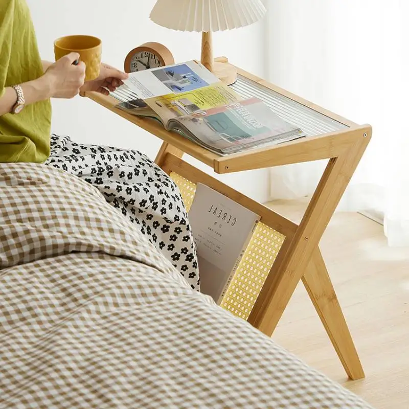 Nordic Storage Side Coffee Table Mirror Designer Aesthetic Wood Modern Coffee Tables Premium Cute Tavolino Da Salotto Furniture