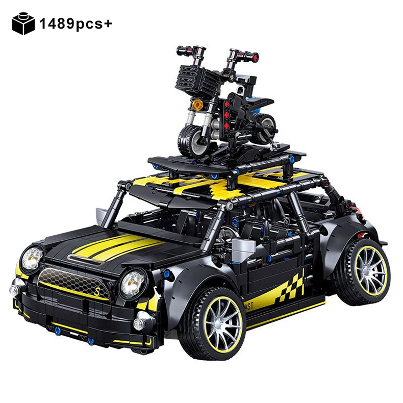 Briques de Construction Technic Compatible avec LEGO® - Mini Cooper Sport + - 1326 Pièces