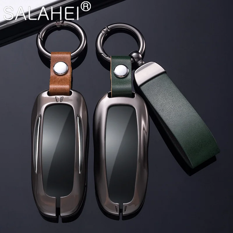 

Fashion Car Remote Key Case Full Cover Fob For Tesla Model 3 Model S Model X Model Y Model M Protective Shell Holder Accessories