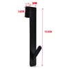Stainless Steel Over Glass Door Shower Towel Rack S-Shape Bathroom Bathrobe Hanger Holder Shower Door Back Hooks 6