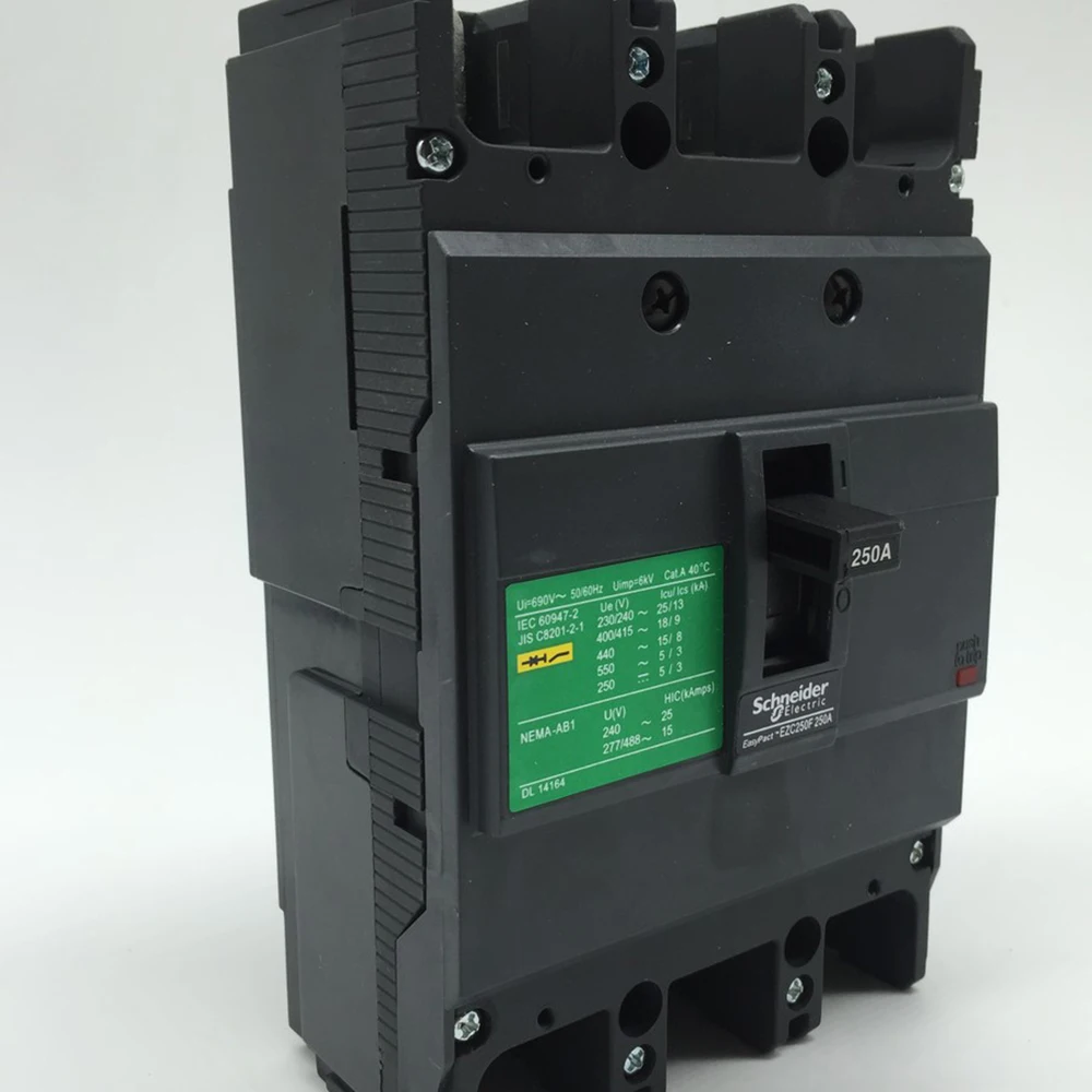 EZC250N 3P MCCB EZC250N3100 3P-100A EZC250N3125 3P-125A EZC250N3150 3P-150A EZC250N3160 3P-160A