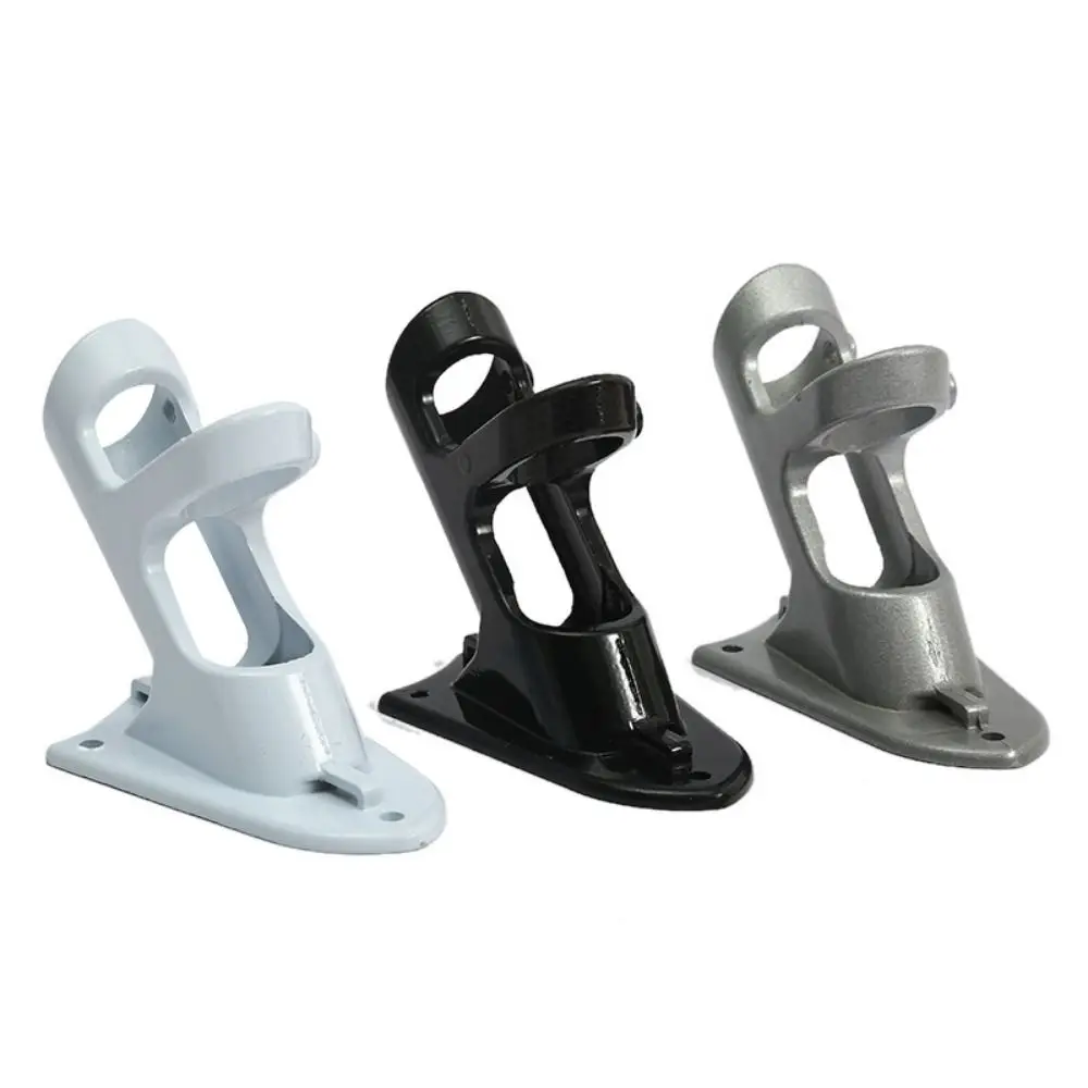 S0d740e7ec6be4f098fce9396c9c6412ba Rust Free Wall Flag Pole Holder Double Hole Portable Flagpole Bracket Wall-mounted Easy To Install Flagpole Mounting Base Mallzona