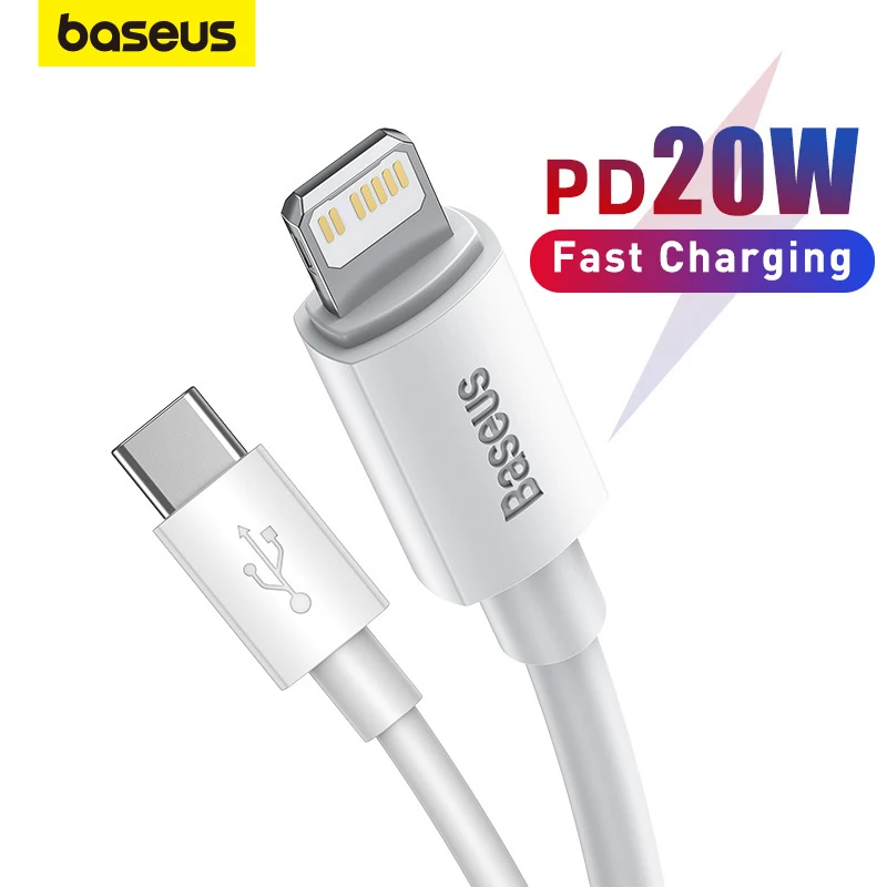 Baseus Type C Pd 20w Cable For Iphone 11 12 13 Se Pro X Xs 8/ Usb Type C 5a Fast Charging Cable For Huawei Xiaomi - Mobile Phone - AliExpress