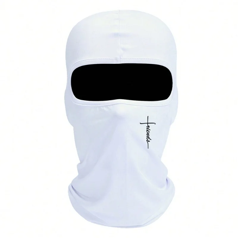 Balaclava Mask 1pc Cross Print Ski Mask For Men UV Protection Windproof