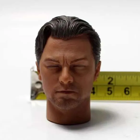Testa Scolpita Per Figura Maschile In Scala 1/6, Uomo Asiatico Con Capelli Realistici E Barba, Per Action Figure 12 Pollici TBLeague