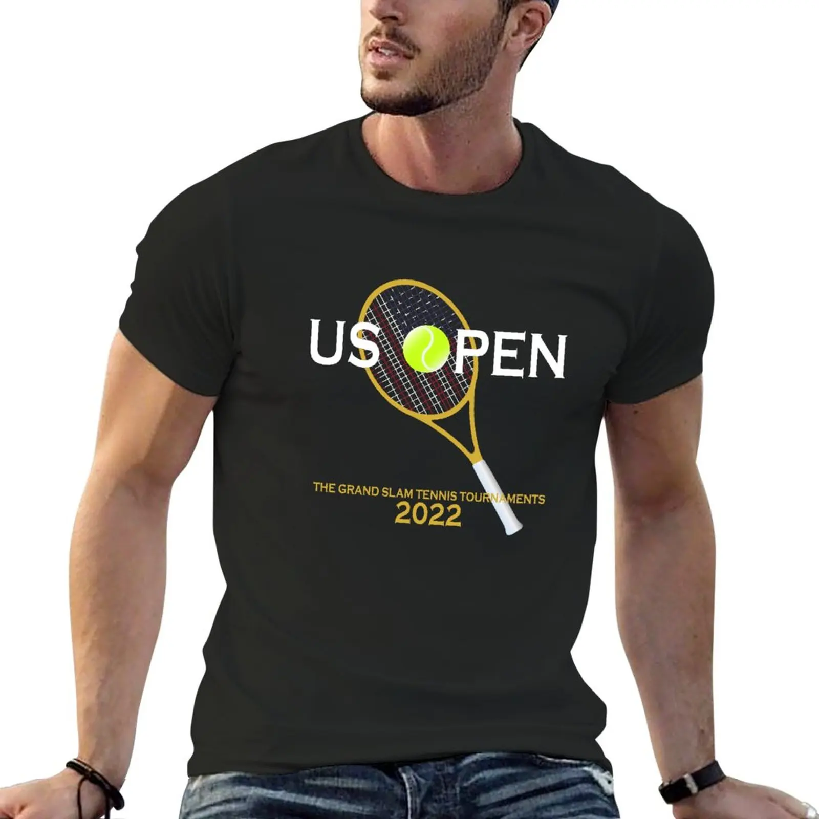

2022 US Open Tennis Tournament T-Shirt customs plus size tops sports fans Tee shirt sweat shirts, men