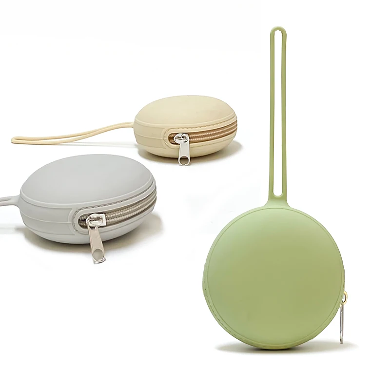 1pcs Baby Silicone New Nipple Bag Is Easy To Carry Silicone Baby Food-Grade Pendant DIY Accessories Toy Accessories Gift