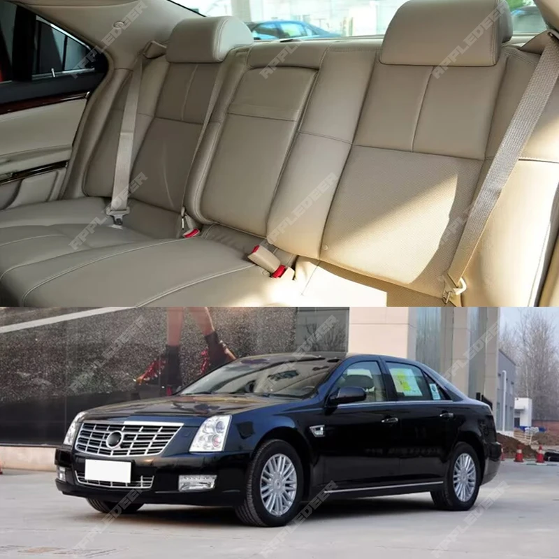 Cadillac SLS 5인승 2008-2012 더블 레이어 자동차 바닥 매트 맞춤형 자동 카펫 커버 인테리어 액세서리