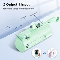 Mini Power Bank Portable 4500mAh Power Phone Charger Capsule Dual USB-C Ports For IPhone16/ 15/15 plus/15 pro/15 pro Max/Android - Image 4