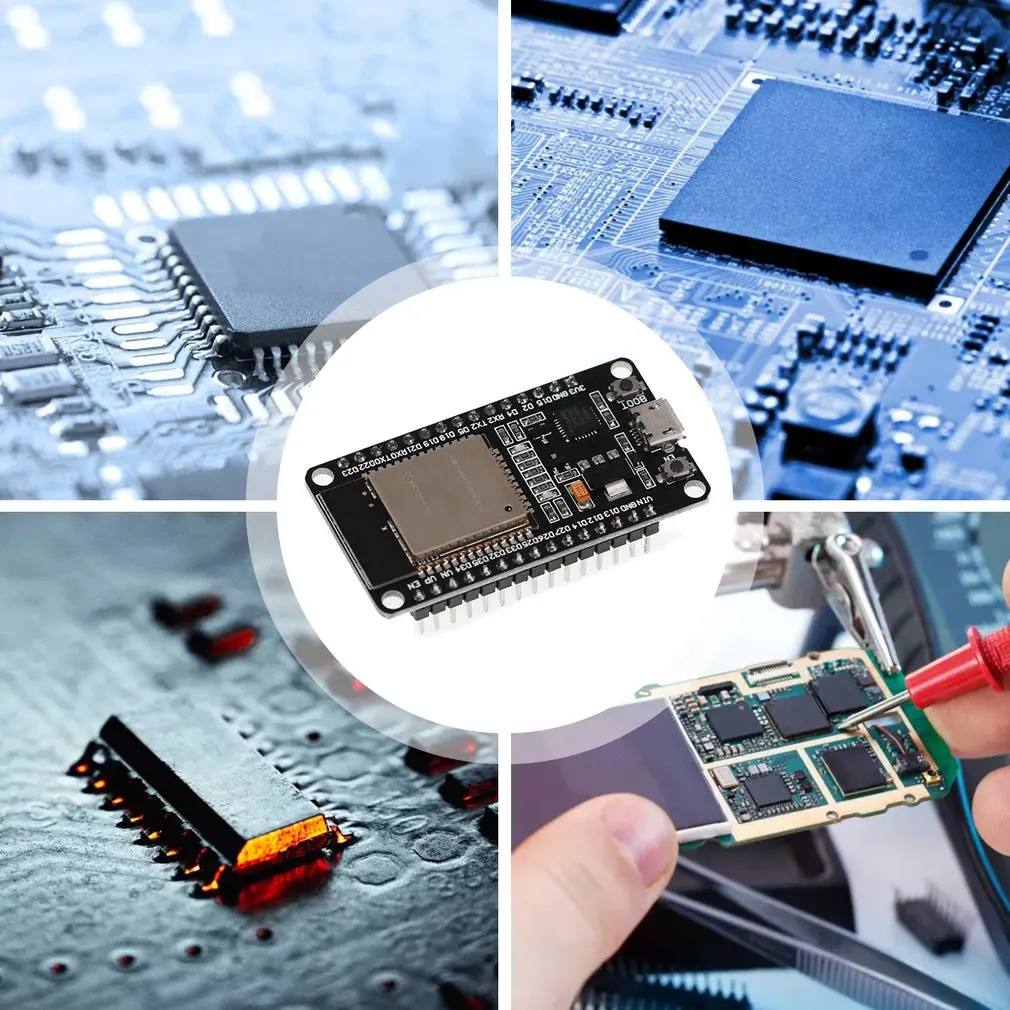 ESP32 Development Board Wireless WiFi +Bluetooth-compatible Dual Core CP2104 Filters Module 2.4GHz RF ESP32 High Quality