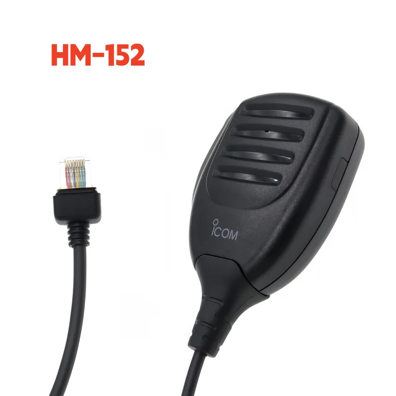 Microfono PTT portatile ICOM HM-152 con altoparlante per radio veicolare IC-2820H IC3600FI IC2720 A110 F221 F5011 F6011 F6021 F6061