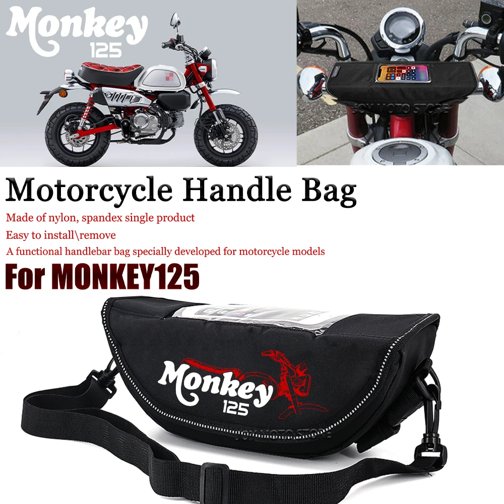 For Honda honda Monkey125 monkey125 Motorcycle accessories tools bag Waterproof And Dustproof Convenient travel handlebar bag