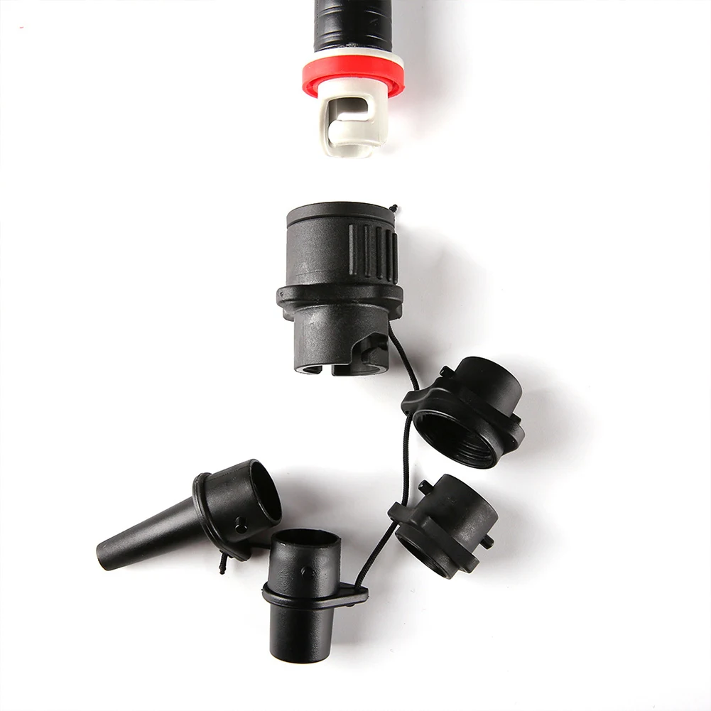 5 In 1 Air Valve Adapter for Rowing Rubber Boat Canoe Kayak SUP Board