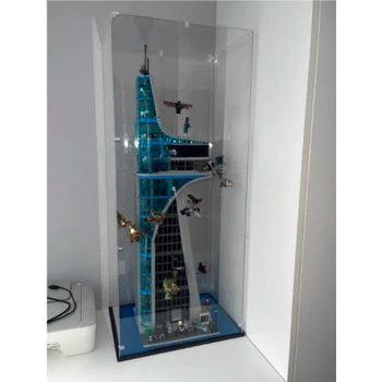 Adatto per Lego 76269 Modello di edificio Scatola cieca Scatola di visualizzazione in acrilico Figura fatta a mano di stoccaggio 40x30x95 cm Scatola di visualizzazione Nuove vendite