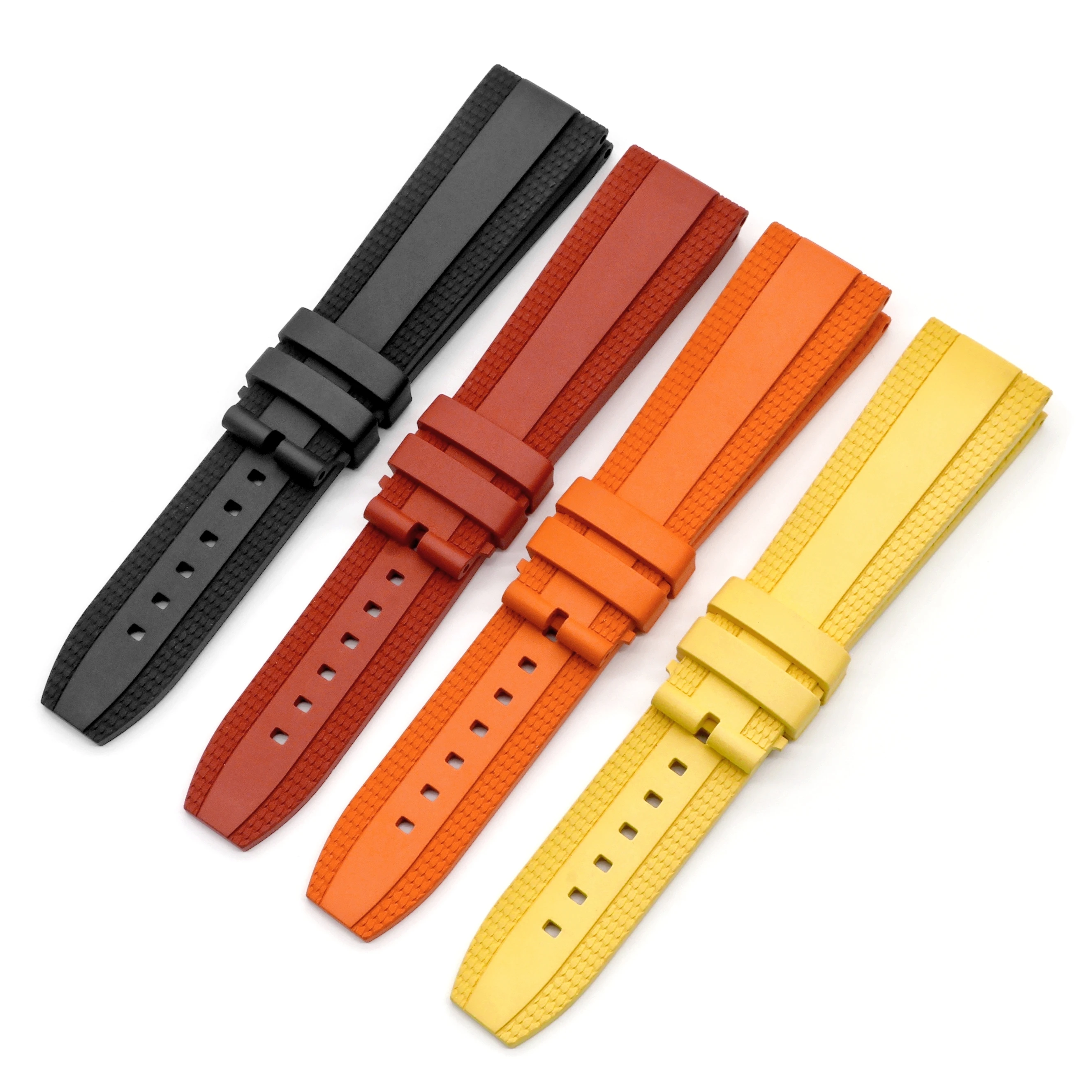 Wholesale Trendy Rubber 24 mm Watch Wristband FS81284_K0020886 main image 0