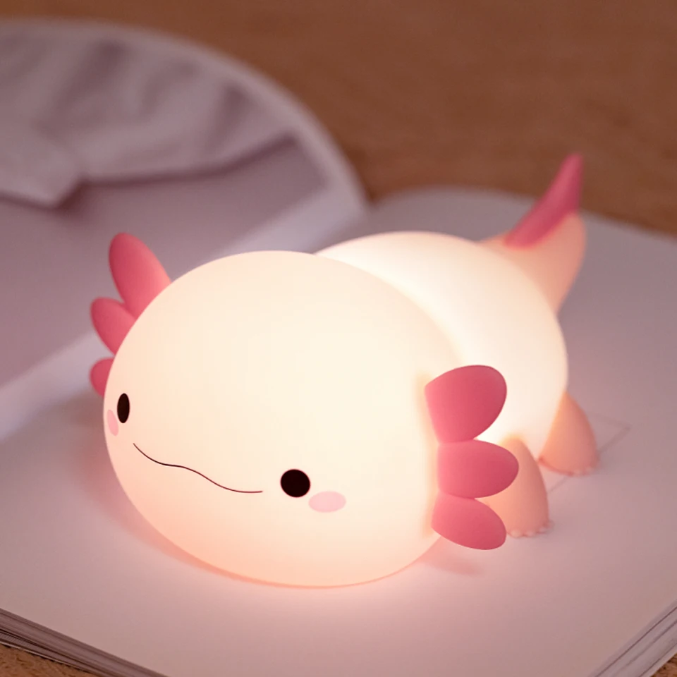 Cute Duck Capybara Night Light for Kids