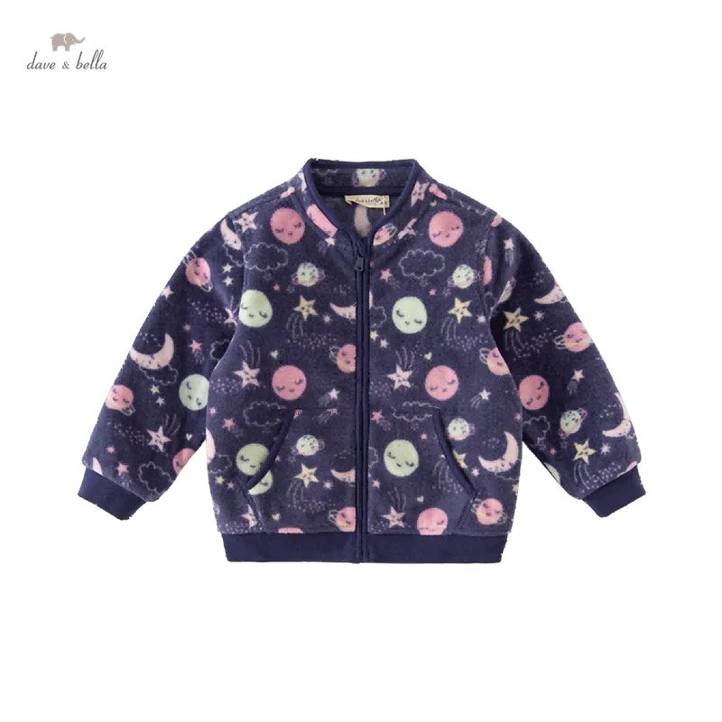 Dave Bella Children Boys Girls Fleece Jacket Autumn Winter Fashion