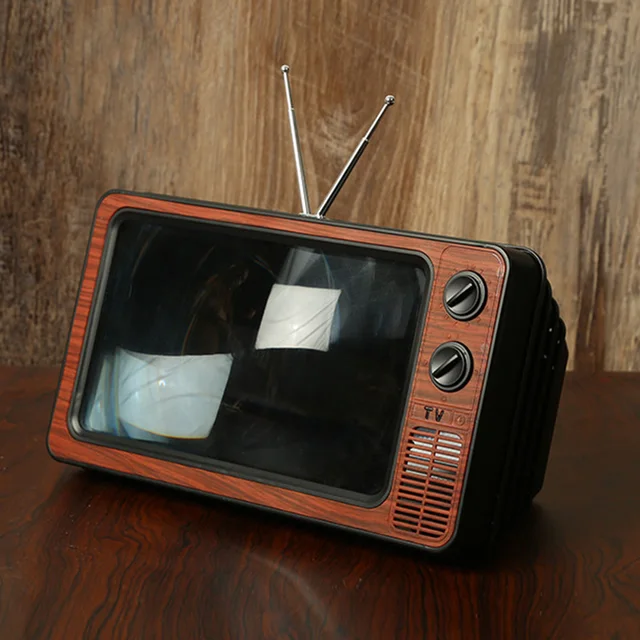 Lente Ingrandimento Smartphone BAKAJI Design TV Vintage - Amplificatore 12 Pollici - Foto 10
