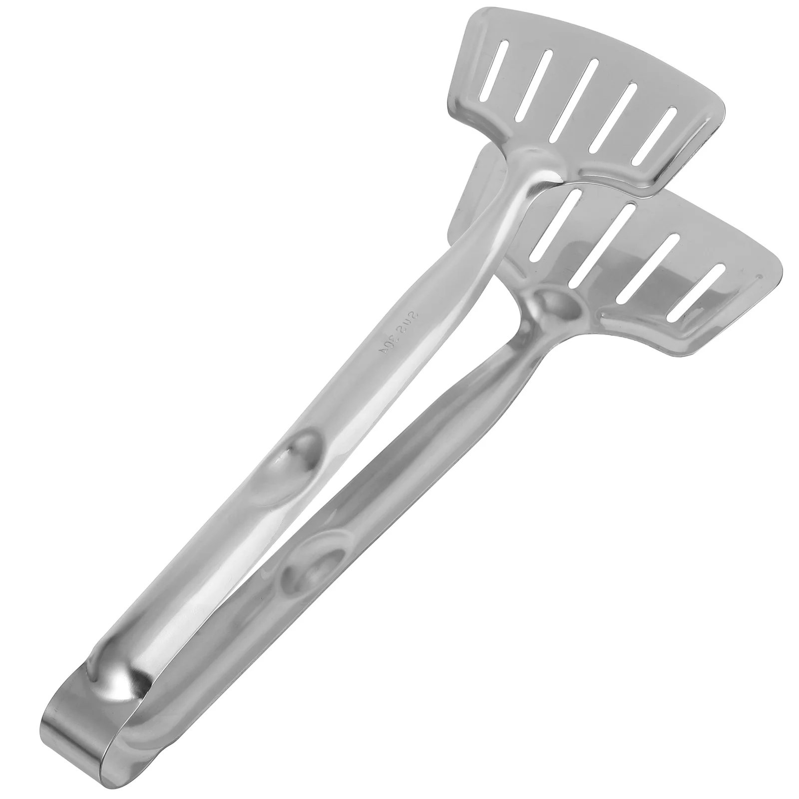 2 in Fried Fish Clips Bbq Tongs Egg Spatula Flipper Kitchen Gadgets Pancake Frying Loaf Turner Food Toast