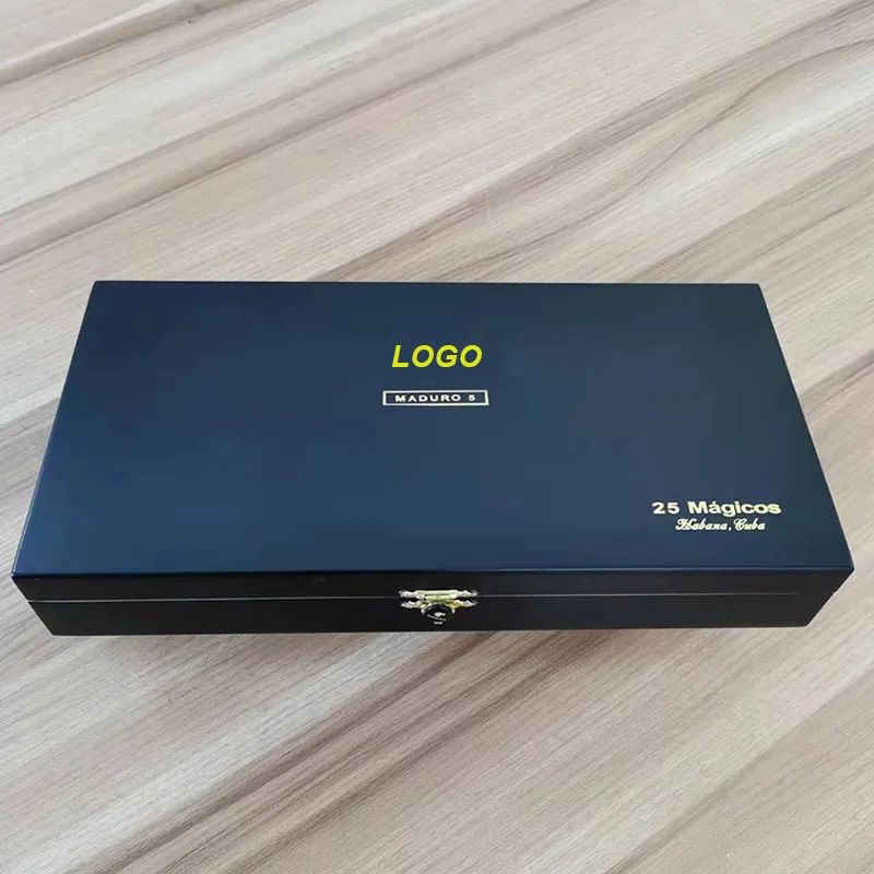 

Cigar Humidor Case Cigar Wooden Box Humidor Cohiba MADURO 5 Magicos Official Cigartte Paking Box