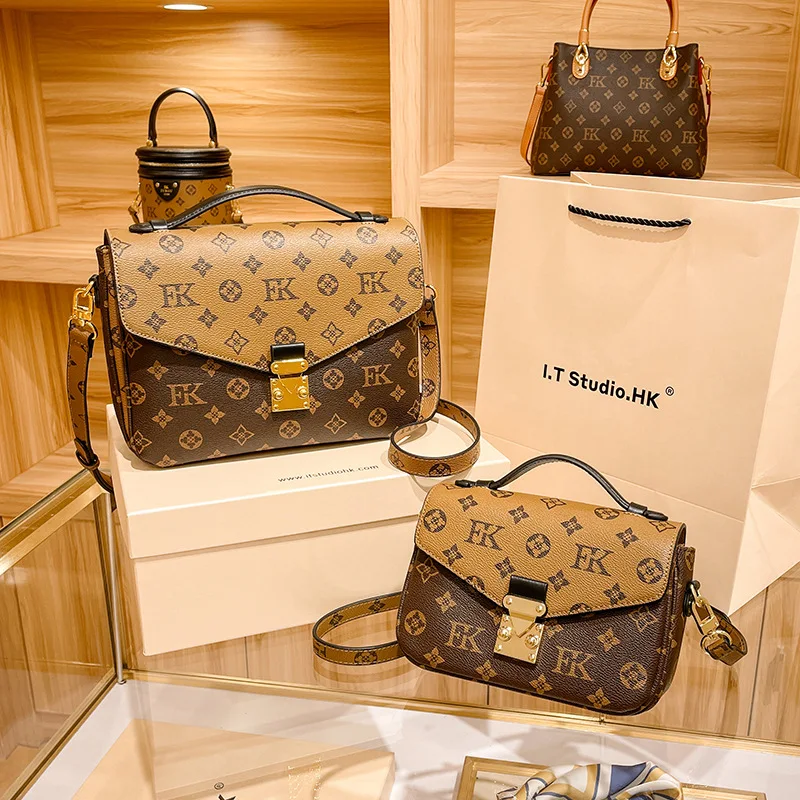 

Luxury designer shoulder bag, genuine leather women's bag, envelope bag for women's postman, versatile crossbody bag, push