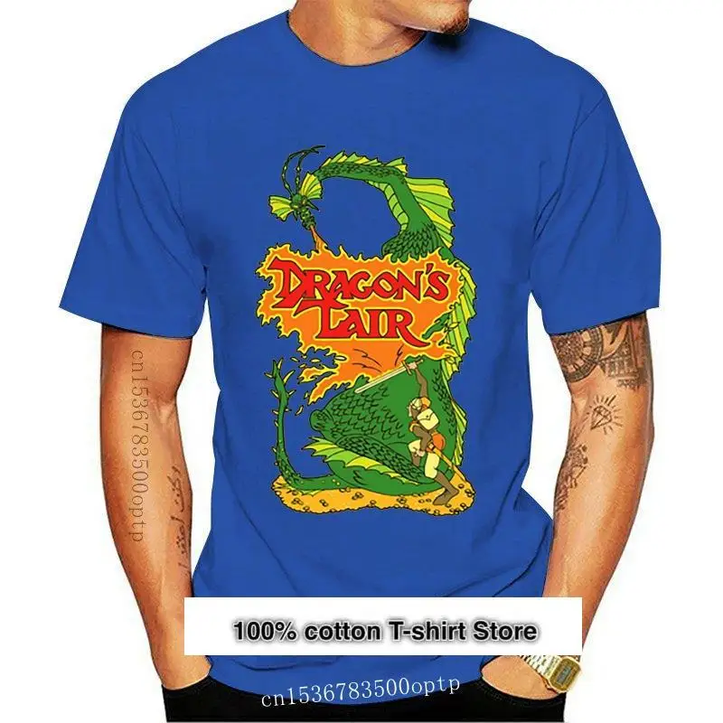 Camiseta De Dragon'S Lair (Nwt), Camiseta Retro De Videojuegos De Tu Talla De Los 80, Camiseta A Medida