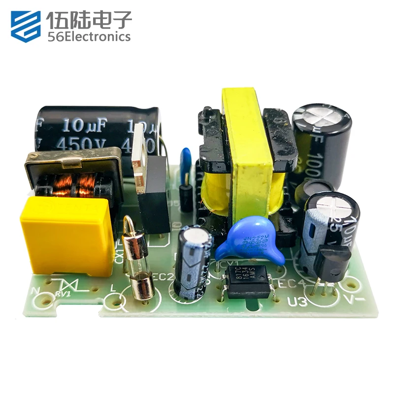 Flyback Switching Power Supply DIY Electronic Kit Assembly and Soldering Kit for Practice and Teaching