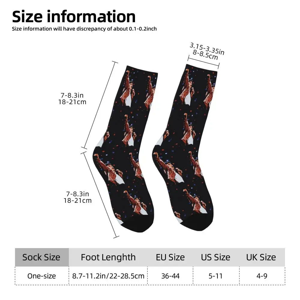 Michael 1984 Grammys Jackson Pop Art Portrait Socks Harajuku Stockings All Season Long Socks Accessories for Unisex Gifts
