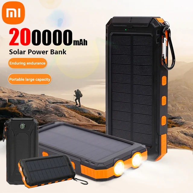 200000mAh Solar Power Bank 1