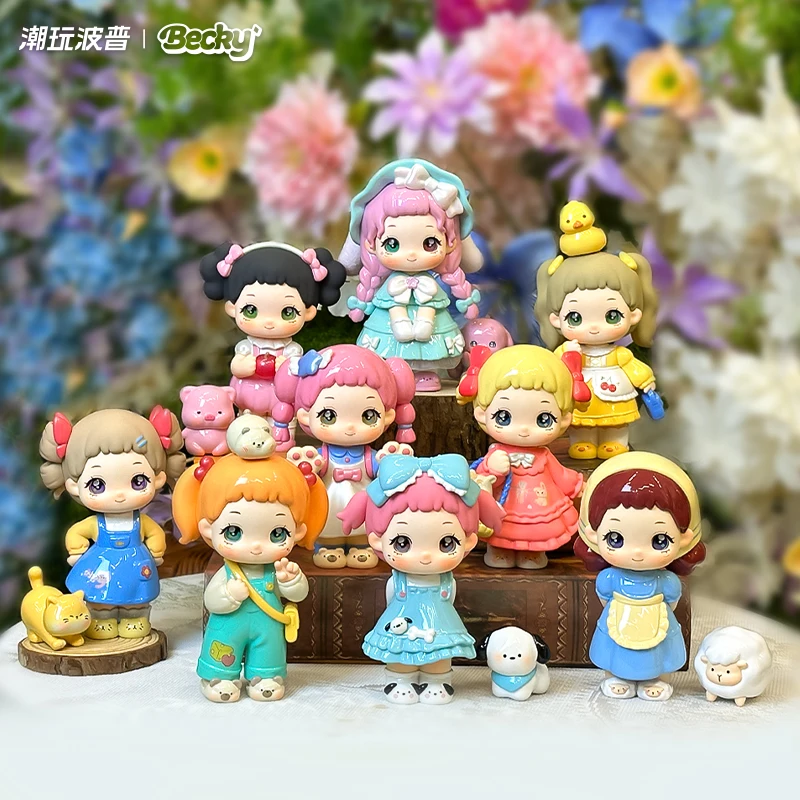 BECKY`S FURRY SPRING OUTING ブラインドボックス Becky Furry Spring Outing Series Kawaii Blind Box Cute