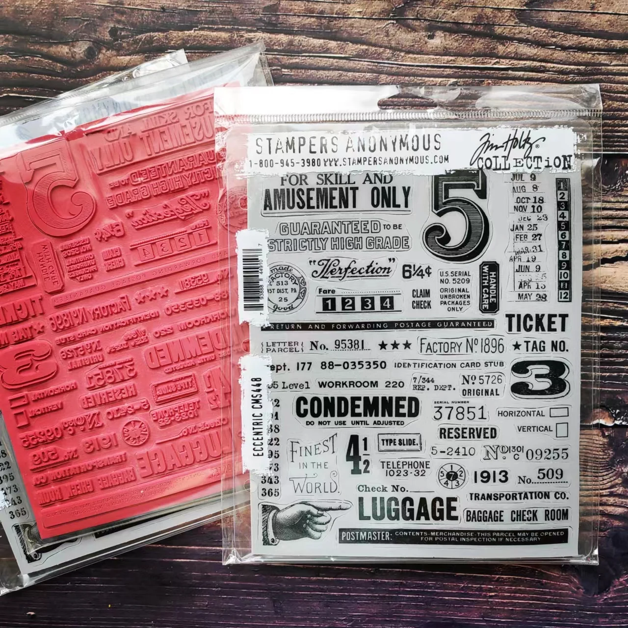 STAMPERSANONYMOUSOriginalTimHoltzClingRubberStampsECCENTRIC