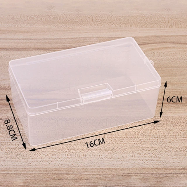 Box Container Battery Storage Organizer Holder Plastic Home Bag Makeup  Display - Storage Boxes & Bins - Aliexpress